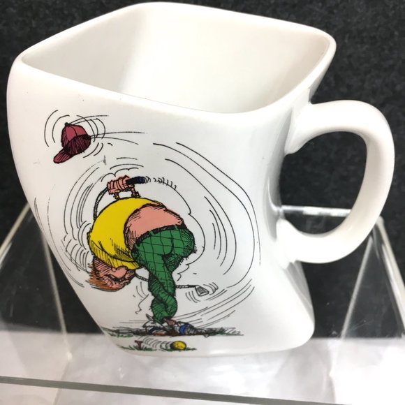 The Results of Overswing Coffee Tea Mug '91 Vtg - Picture 2 of 9